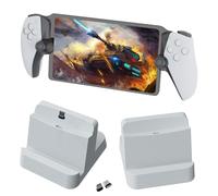 KOBONA PS5 Portal Console Stand Base de Carga, Cargador de Controlador Compatible para PS5, estación de Carga portátil para PS5 Portal para Consola de jeu Portal con Enchufe Tipo C