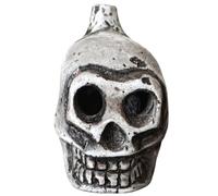 KOBONA Silbato de muerte azteca gritando con bolsa - Horrible fabricante de sonido de grito espeluznante - Aterrador juguete de broma para trucos de adultos - Ideal para Halloween, Pascua, I