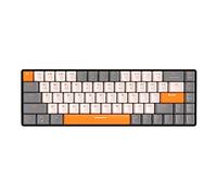 KOBONA Teclado mecánico para ju,Teclado mecánico para ju K68 Teclado Jugador Modo DL 2.4G 68 Teclas Teclado ergonóco compto para Trabajo, PC, computadora portátil