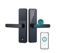 KOCAN Cerradura de Puerta Inteligente Con Huella Digital, Teclado y Manija - Cerrojo Electrónico