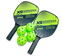 KOCAN Juego de raquetas de pickleball - 2 raquetas y 4 bolas