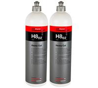 Koch Chemie H802 Heavy Cut - Abrillantador abrasivo (2 unidades, sin silicona, 1 L)