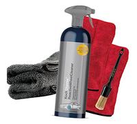 Koch Chemie Reactive Wheel Cleaner - Gel limpiador de llantas de 750 ml + pincel Nuke Guys + 2 guantes de precisión Nuke Guys + paño de secado detallado 1000 GSM