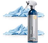 Koch Chemie Speed Glass Cleaner - Juego de limpieza de ventanas (750 ml, incluye 2 paños de microfibra, limpieza para el hogar, espejo, ventana, paño de microfibra)