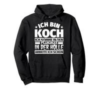 Koch - Divertido Regalo con Texto en alemán Ich Bin Koch Sudadera con Capucha