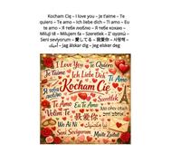 Kocham Cię - I love you - Je t’aime - Te quiero - Te amo - Ich liebe dich - Ti amo - Eu te amo - Я тебя люблю - Я тебе кохаю - Miluji tě - Milujem ťa ... 사랑해 - أحبك - Jag älskar dig - Jeg elsker deg