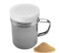 Kochbagger, Salzstreuer Aus Metall - Salz- Und Pfefferstreuer Aus Metall Mit Deckel, Gewürzstreuer | Rostfreier, Feinmaschiger Dredges Vielseitiger Gewürzstreuer Für Grillküchen, Restaurxants