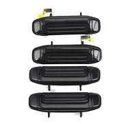 Kochenty Manija de Puerta Exterior Trasera Delantera del Coche de 4 Piezas Negra para Montero V31 V32 V33 V43 V46 V47