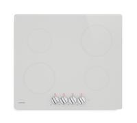 Kochheld 60cm Placa de Inducción 4 Fuegos Blanco