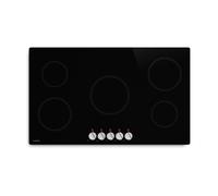 Kochheld 90cm Placa de Inducción 5 Fuegos Negro