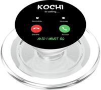 Kochi está Llamando y Debo IR a India Viajando PopSockets PopGrip para MagSafe