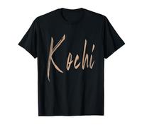 Kochi Japón Diseño Elegante Vintage Camiseta