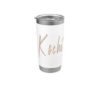Kochi Japón Diseño elegante vintage Vaso térmico de acero inoxidable de doble pared