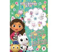 Koci Domek Gabi Książecz-kot-ka z dużymi naklejkami