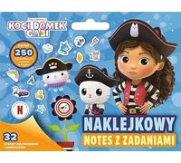 Koci domek Gabi Naklejkowy notes z zadaniami