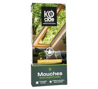 KOCIDE - Trampa para moscas sin química, 2 trampas + 6 recargas | Atrae naturalmente a los insectos gracias a la luz, diseño estético, uso sencillo y eficaz