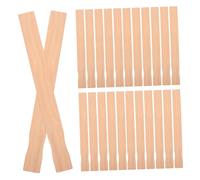 KOCKSHION 1 Juego Palitos De Madera Para Pintura Herramienta Manual De Agitación De Pintura Para Proyectos De Decoración Y Acabado 25 Piezas
