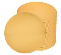 KOCKSHION 10 Piezas Base Redonda de Cartón para Tartas de Superficie Antiadherente para Decoración de Pasteles y Exhibición para Fiestas y Celebraciones