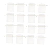 KOCKSHION 100 Bolsas De De Organza Cordón Vacías Transparentes Para Bolsitas Para Bodas