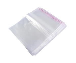 KOCKSHION 100piezas Bolsas De Embalaje Autoadhesivas Transparentes Para Almacenamiento y Organización De Artículos