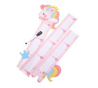 KOCKSHION 1juego Medidor De Crecimiento Autoadhesivo Para Niño Niña Diseño De Animales Gráfico De Altura Decorativo Para Habitaciones Infantiles Sticker Removible y Divertido