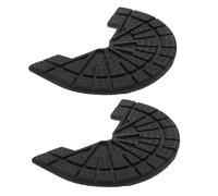 KOCKSHION 1par Almohadillas De Reparación De Zapatos De Goma Antideslizantes Kit De Reemplazo De Taloneras Fácil Instalación y Durabilidad Solución Para Desgastadas