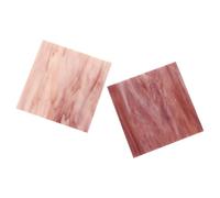 KOCKSHION 2 Piezas de Láminas de Vidrio para Vidrieras, Multifuncionales y Versátiles, Ideales para Arte y Decoración de Catedrales