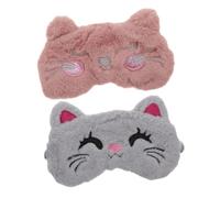 KOCKSHION 2 piezas de Ojos de Peluche con Diseño de Animales para y Viaje Acolchado para Relajación y