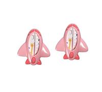 KOCKSHION 2 Piezas Termómetro Flotante para Bebés Juguetes Sensor de Agua para Baño Diseño Adorable Rosa