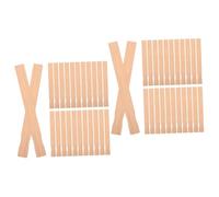 KOCKSHION 2 Series Palitos De Madera Para Pintura Herramientas Reutilizables De Agitación Para Pintura Utensilios De Para Proyectos De Decoración Y Renovación 25 Piezas*2