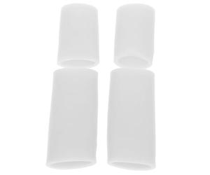 KOCKSHION 2pares Guantes De Silicona Para Dedos De Gel Para Dedos Agrietados Manga y Reutilizable Para Escritura y Manualidades
