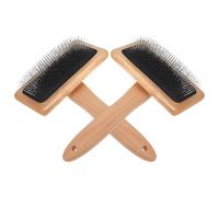 KOCKSHION 2piezas Cepillos de Madera para Cardado de Lana Herramientas para Fieltro con Aguja Cepillos para Manualidades Hilado Fáciles de Usar para Principiantes y Proyectos de Fieltro