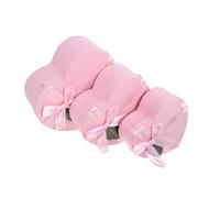 KOCKSHION 3piezas Cajas De Obsequio Con Forma De Corazón Pequeñas Cajas Decorativas Con Tapa Para De Fiesta San Valentín Cumpleaños