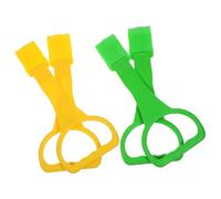 KOCKSHION 4 piezas Anillos de para Cuna de Niña de Anillos Colgantes para el Aprendizaje Caminar Accesorios Seguros y para Cuna Material Seleccionado Bordes y Redondeados para Ayudar