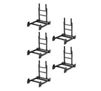 KOCKSHION 5piezas Soporte Ajustable para Platos Decorativos de Plástico Exhibidor Versátil para Platos para Hogar Oficina y Galerías de Arte