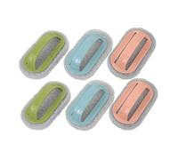 KOCKSHION 6 Piezas Cepillo Limpiador de Tinta para Pantalla Verde Azul Rosa Accesorios para Impresión Pantalla para Equipos de Limpieza y Eliminación de Tinta
