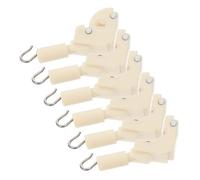 KOCKSHION 6 Piezas Ganchos de Control de para Cortinas de Repuesto para Mecanismo de Compatible con Cortinas y Color Beige Diseño Práctico y Estable