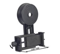 KOCKSHION Adaptador de 26.4 a 46.4mm para Smartphone Negro para Telescopio Varios Estilos Fácil de Operar de Plástico Compatible Monoculares y Spotting Scope para Fotografía