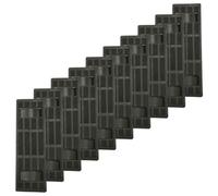 KOCKSHION Almohadillas para Correa de Hombro 10 Unidades Cojines de PVC Suaves y Rectangulares Almohadilla para Correa de Mochila y Bolso Accesorio Antiestrés para Uso Diario y