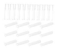 KOCKSHION Aplicador Removedor De Lentes De Contacto Reutilizable De Silicona Transparente, Juego De 12 Piezas Compacto, Herramienta Portátil Para Cuidado Ocular Diario y Viajes