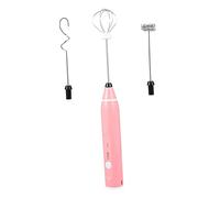 KOCKSHION Batidor Eléctrico Multifuncional Portátil Inoxidable Espumar Leche y Huevos USB Recargable y de Limpiar
