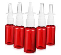 KOCKSHION Botellas Rociadoras de Spray Pequeñas 5 Unidades 30 Ml Transparentes Pet Pulverizador Niebla Fina para Viaje Cuidado Personal Uso Nasal