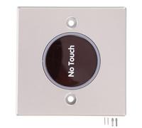 KOCKSHION Botón Interruptor Empuje de Salida Infrarrojo sin Contacto Placa de Pared Plástico Duradero Montaje en Pared, Sensor para Control de Acceso para Puertas en Oficinas y Edificios