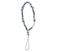 KOCKSHION Cadena para Teléfono Piedra y Cristal, Correa Multifuncional Delicada para Colgar Móvil y Llavero, Accesorio Creativo para Mujer