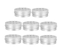 KOCKSHION Caja de Entrenamiento de Olfato Canino de Aluminio 80Ml Set de 8 Recipientes Metálicos para Perros de Trabajo Adecuado para Entrenamiento de Detección y Búsqueda de Olores