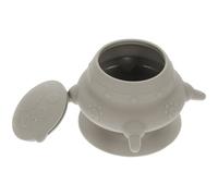 KOCKSHION Comedero de Silicona Resistente a Golpes y Fácil de Transportar para con 4 Tetinas Simuladas para Adecuado para a Recién Nacidos y Conejos