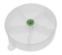 KOCKSHION Contenedor de Alimentación Acrílico Varios Estilos Resistente al Desgaste y Duradero Varios Estilos para Loros Compartimentos Tipo Rompecabezas para Cockatoos y Cockatiels