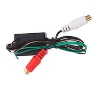 KOCKSHION Convertidor Rca de Alto Cable de Altavoz Resistencia al Envejecimiento Impacto para Sistemas de Audio Vehicular y Hogar Color Negro