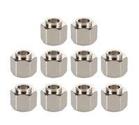 KOCKSHION Espaciadores Excéntricos Pack de 12 Unidades de Acero Inoxidable 12 Columna Excéntrica de Plata, sin Doblar y Resistentes al Óxido para Impresora 3d