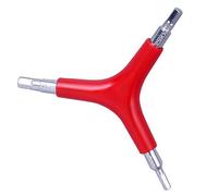 KOCKSHION Llave Tipo Reparación de Bicicletas Diseño de 3 Modelos Combinados, Acero al Carbono y Plástico, Fácil y Práctica para Uso Profesional y Personal